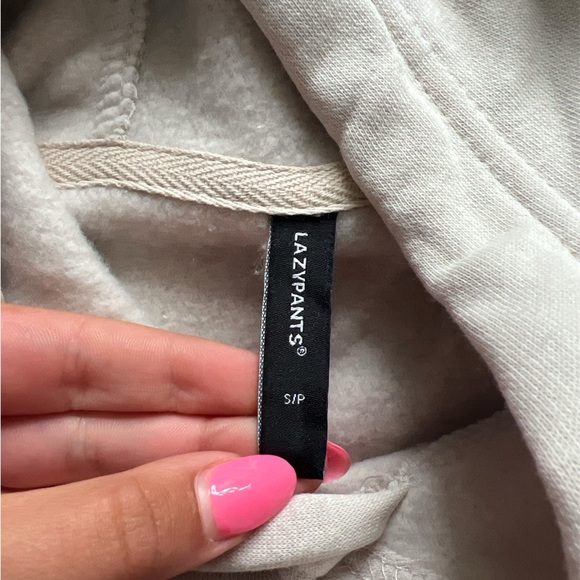 Lazypants Cream Hoodie - Picture 4 of 4